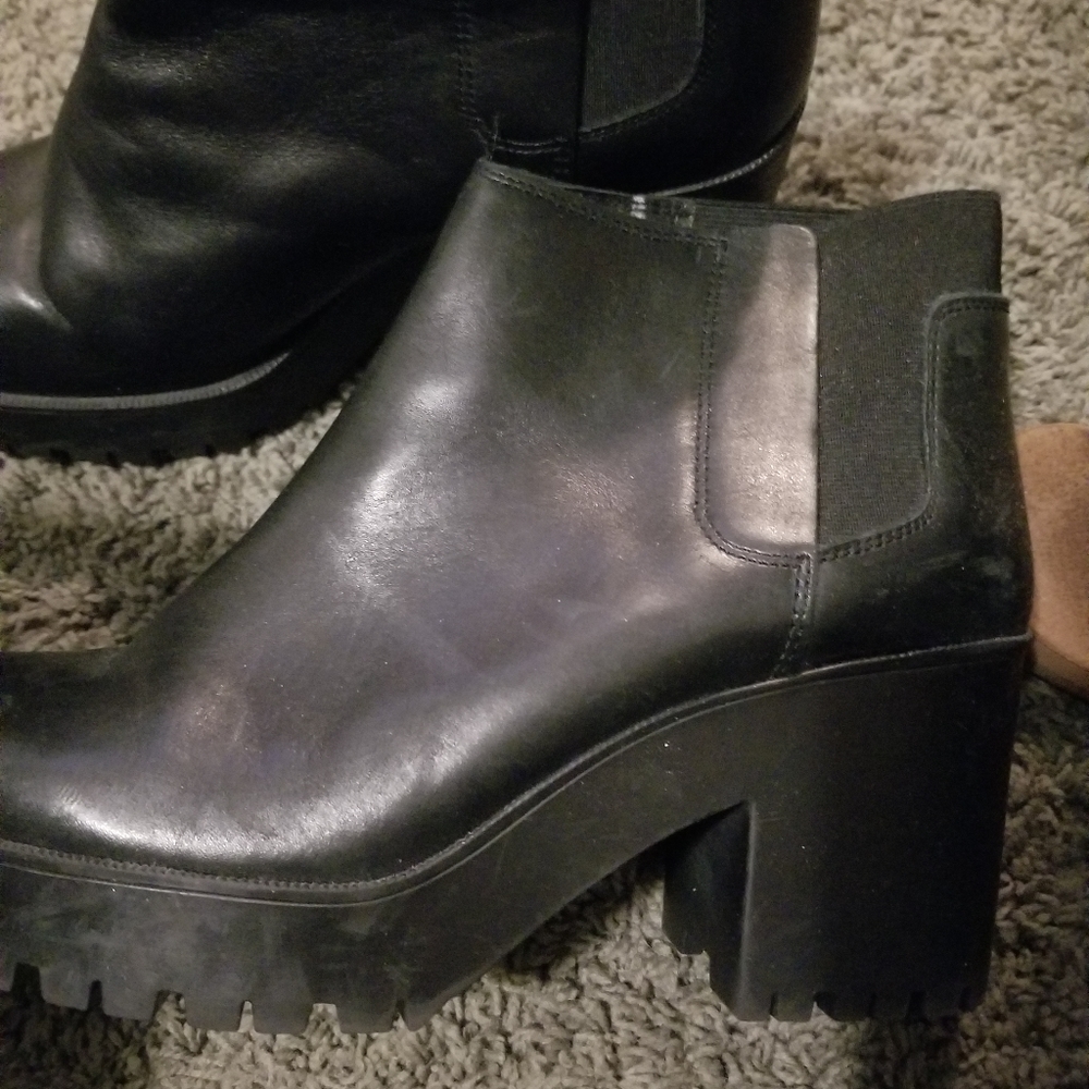 All weather leather Riding boots